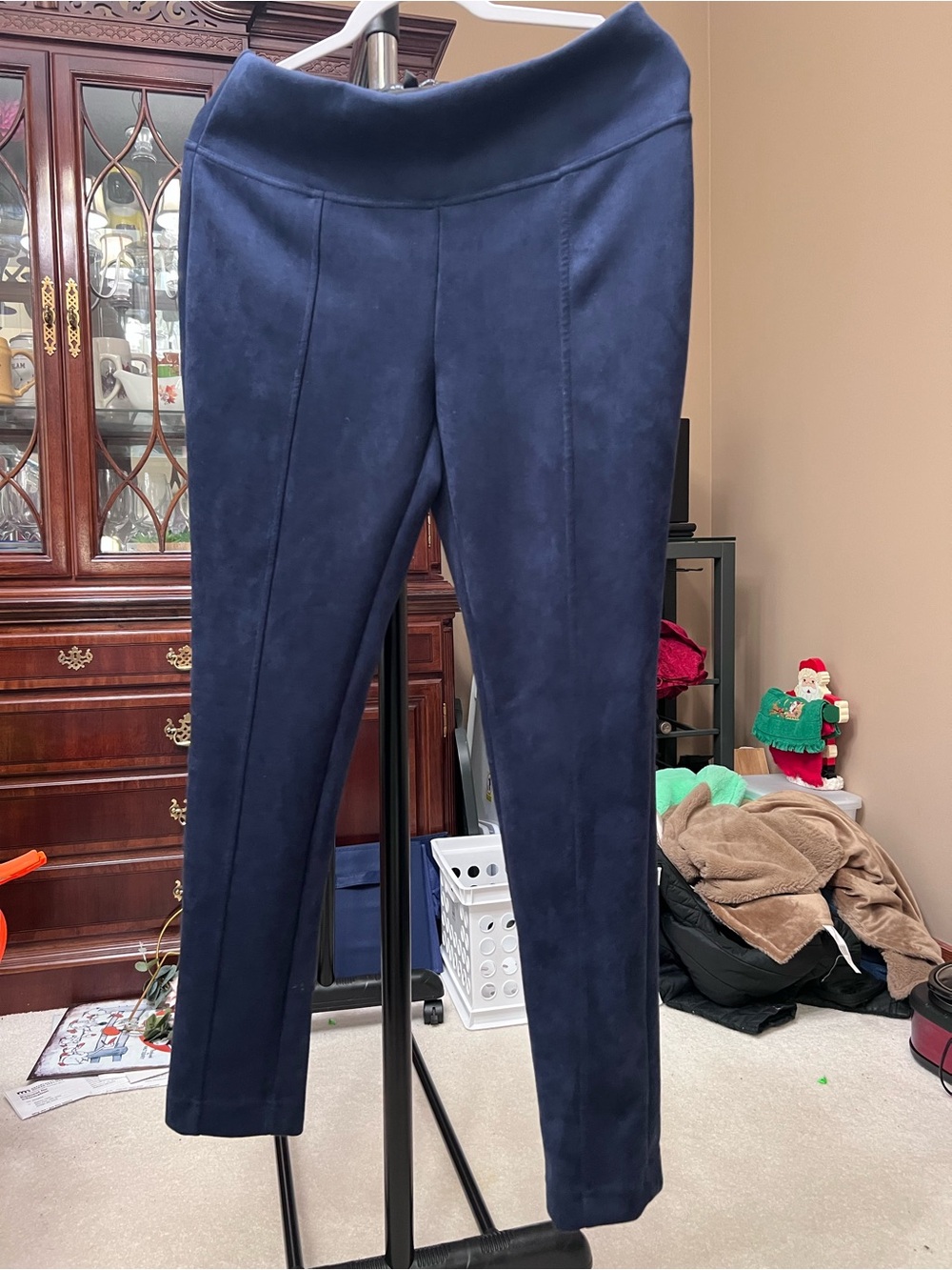 Andrew Marc Navy Ponte Leggings
